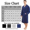 YOIPNEF Mens Lightweight Robe, Knit Kimono Bathrobe Spa Sleepwear Soft