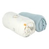 BabyCalin - Set of 2 Fitted Sheets Bear / Blue