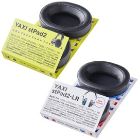 YAXI stPad2 Earpads(for Sony MDR7506/900st) (1pair Black+1pair LR(Blue&Red))