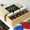 Kit di autocoltivazione Insalate: Rucola, pomodoro ciliegino e soncino.