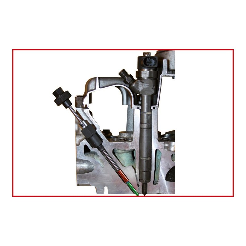 KS Tools 1521124 3-in-1 Glow Plug Reamer M10 x 1