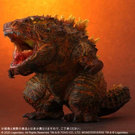 GARAGE TOY Default Burning Godzilla (2019), Total Length: Approx. 8.3 inches (210 mm), Painted Finished Figure