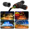 Cable Connector Waterproof IP68, Pack of 3 Cable Connectors, 3
