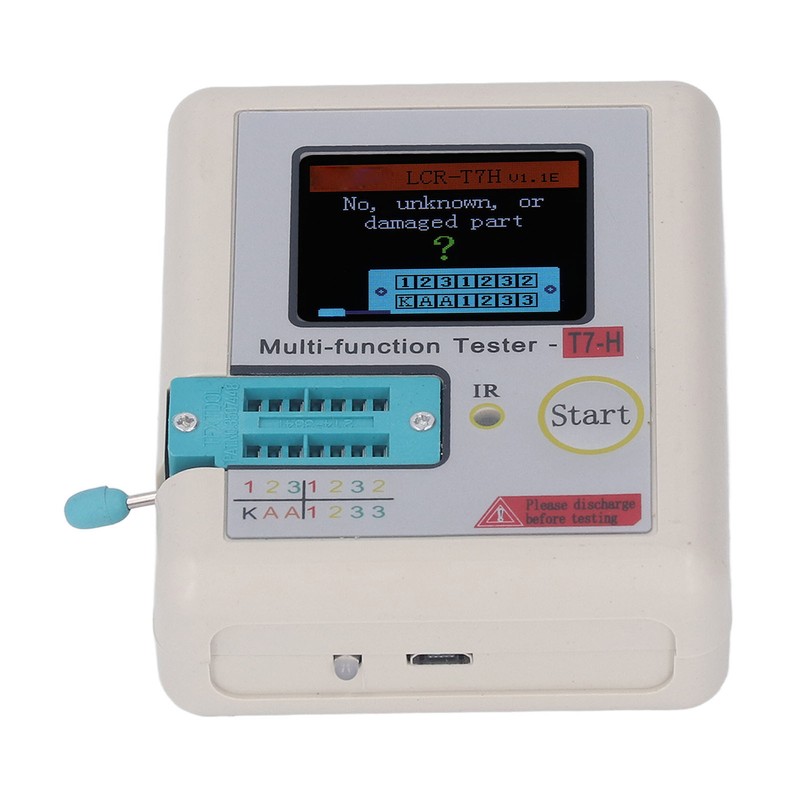 Transistor Meter High Accuracy LCD Display Automatic ESR Tester for