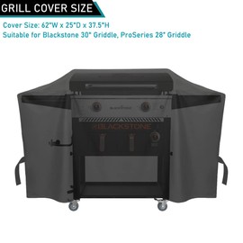 ZJYWSCH Griddle Cover for Blackstone Culinary 30" Griddle 1901 1934 2092 2163, Blackstone 28" ProSeries Griddle 1785 1855 1858 1886 1962 2007 2080 2152 2342 Griddle Grill Cover