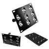 iJDMTOY No Drill Front Bumper Tow Hook License Plate Mounting