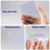 200 Pack 3"x4" Top loaders for Cards - 35pt Premium