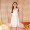 LQSZ Girls Nightgowns Puff Short Sleeve Princess Sleepwear Lace Victorian