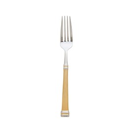 Ricci Argentieri Royal Bramasole Dinner Fork, Serving Fork, Flatware, – 18/10 Stainless Steel, Perfect for Formal Dining, Weddings, and Gift-Giving, Gold