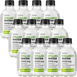 Active+ Collagen Water 2500mg VERISOL™ Lime & Ginger 12x240ml