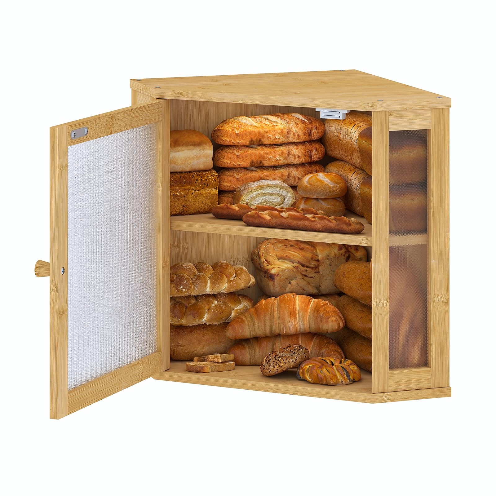 Furshus Corner Bread Box