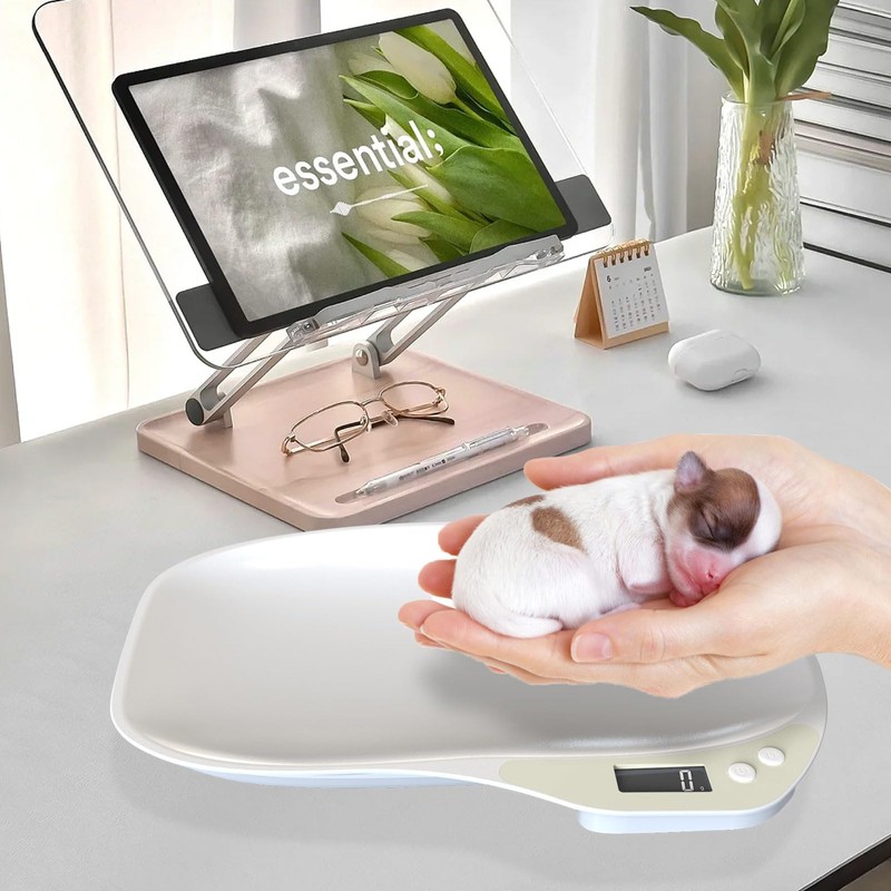 Small Digital Pet Scale for Dogs Cats, Max 33 lbs