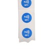 Ausla 30pcs NFC PVC -Aufkleber Wassersicher, 504 Bytes Programmierbare NFC