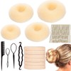 YAYNO 34 Pezzi Set Completo per Chignon 4 Creatore per