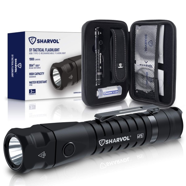 Sharvol S1 LED Light, Sherbol, Compact Light, Flashlight, Invincible Light,