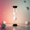 60 Seconds 1 Minute New White Mini Sandglass Hourglass Sand