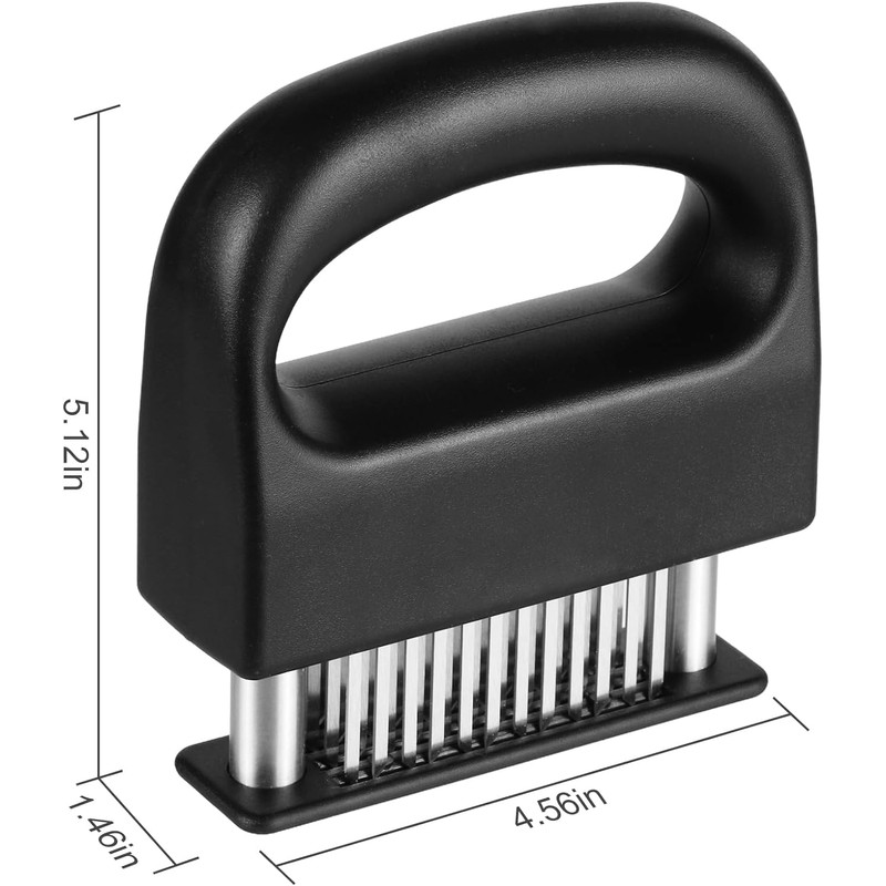 MEETOZ Meat Tenderizer Tool, 48 Stainless Steel Ultra Sharp Needle
