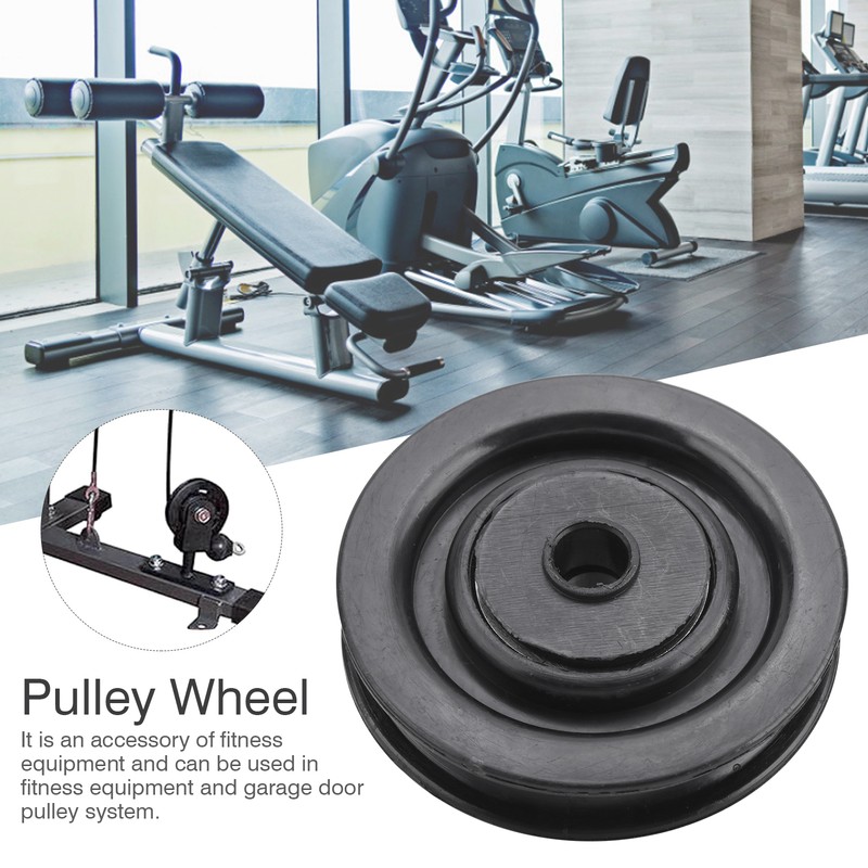 10Pcs Universal Pulley Wheel Fitness Hoisting Equipment Accessories Nylon Bearing