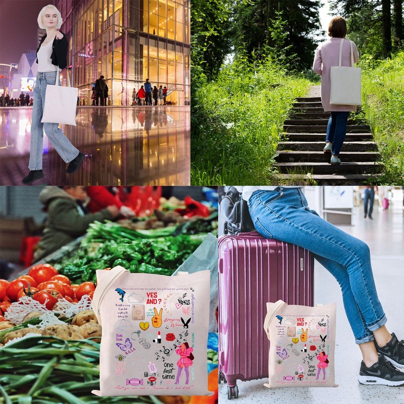 Singer Fans Gift Song Concert Reusable Shopping Bag Album Gift