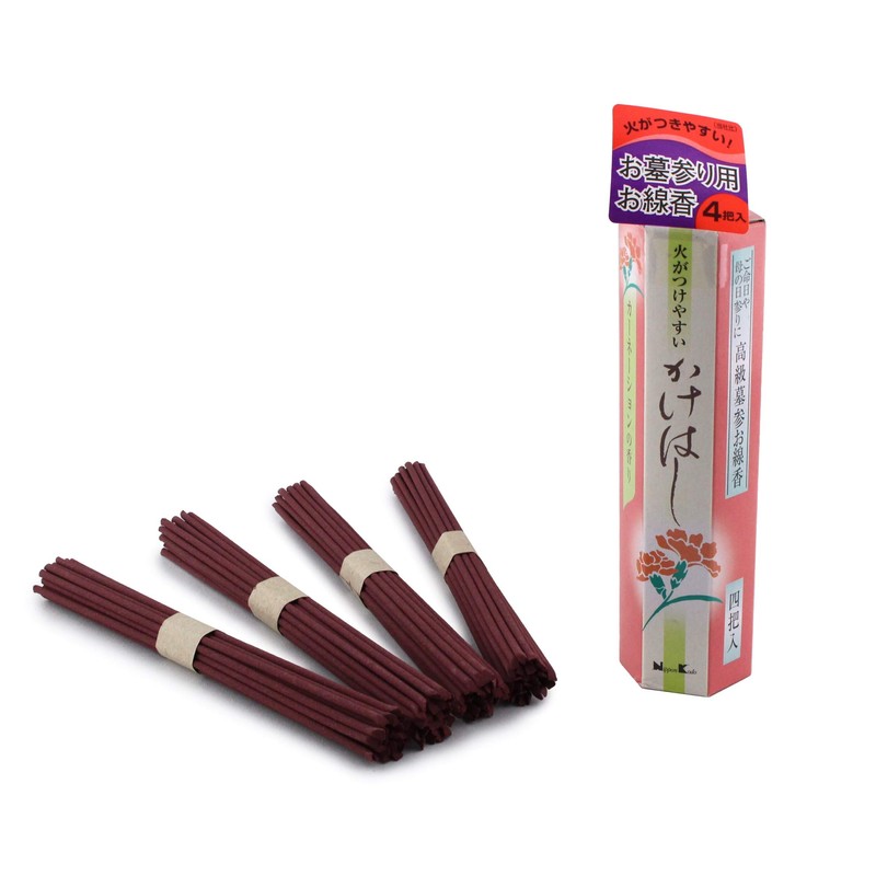 Nippon Kodo Incense Carnation Length 14cm Easy to Ignite Kakehashi