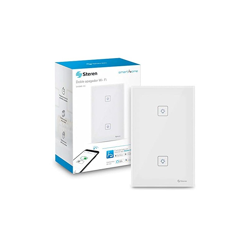 STEREN Apagador Wi-Fi touch doble