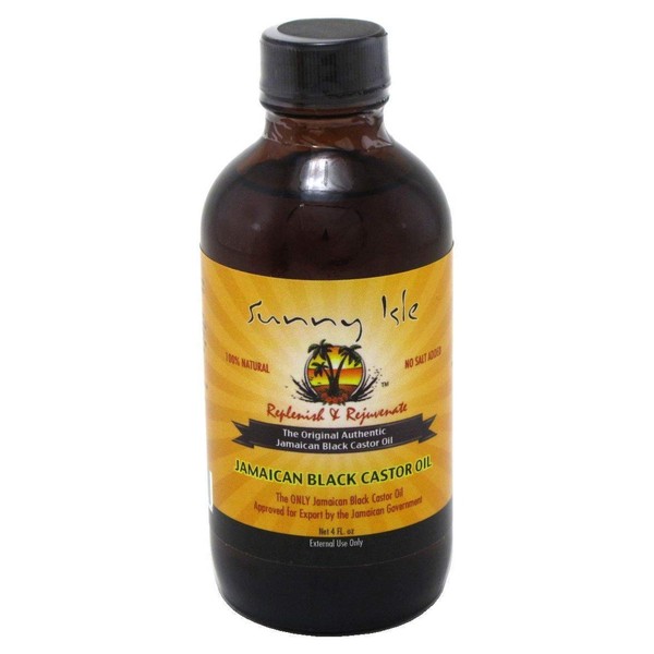 Sunny Isle Jamaican Castor Oil Black 4 Ounce (118ml) (3 Pack)