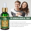 Herbishh Aceite de Argn para el Cabello Tratamiento de Acondicionamiento