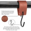 Drenky S Hooks with Leather Loop - Metal Hooks No