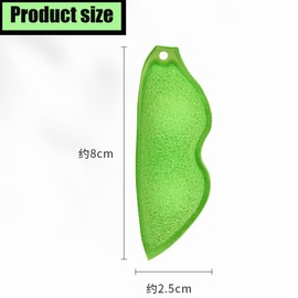 BAIYSFFG 3 PCS Beans Shaped Bottle Cleaning Sponge, Reusable Bottle Cleaning Beans, All-Around Magic Cleaning Beans for Small Mouth Water Bottles, Baby Bottles