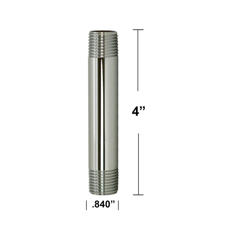 Westbrass 1/2" IPS x 4" Ceiling Mounted Shower Arm with