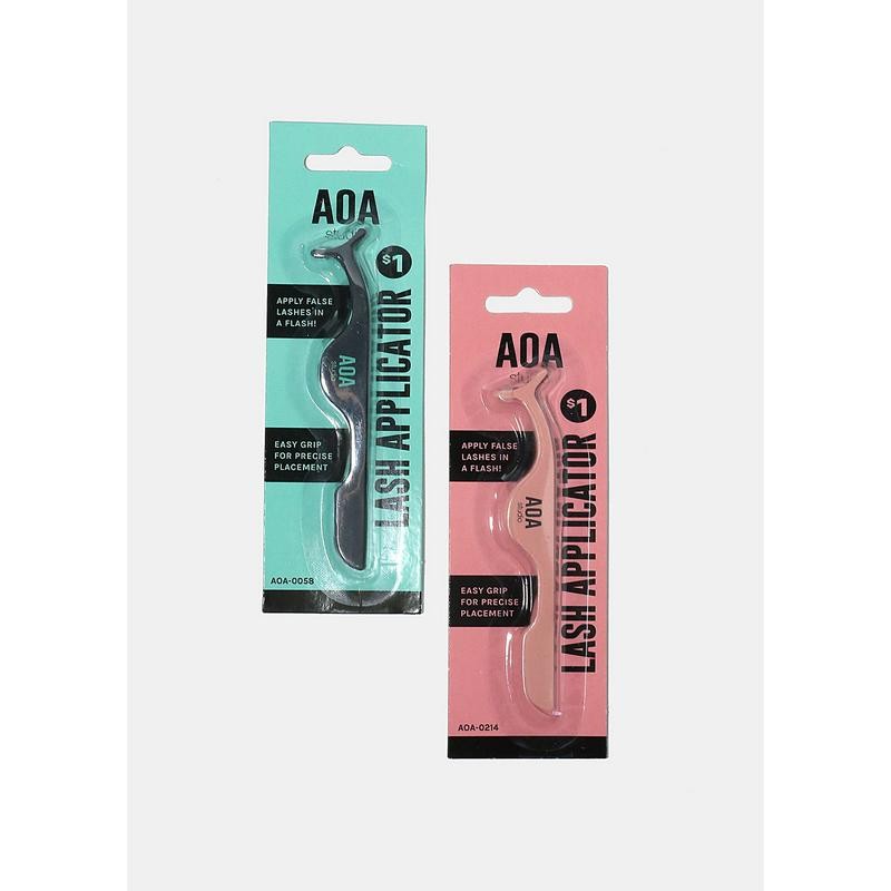 AOA Eyelash Applicator - Color: Mauve Pink
