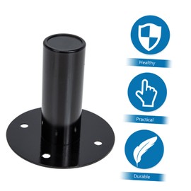 Gadpiparty 2 Pcs Speaker Holder Metal Brackets Speaker Trays for Amplifiers CD Players and Stage Performance Enhances Sound Clarity and Reduces Noise