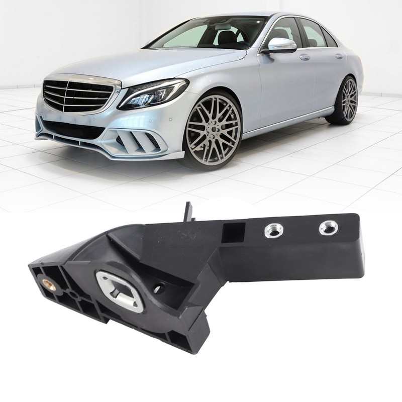 Front Left Radiator Core Support A2056203401 Headlight Impact Bar Bracket