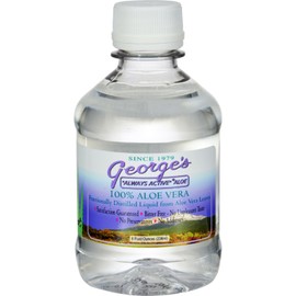 Georges Aloe Vera - 8 fl oz - 100% Aloe Vera - Bitter Free - Free Of Preservatives