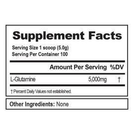 에블루션뉴트리션 L글루타민5000 500g L-Glutamine Evlution Nutrition L-Glutamine 5000 500g L-Glutamine