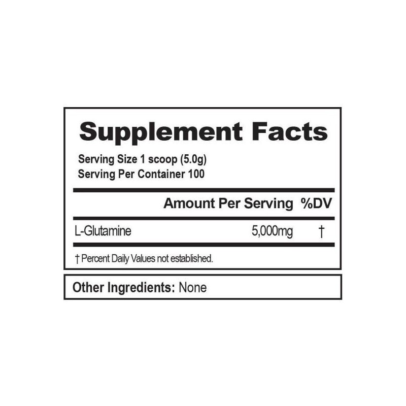 에블루션뉴트리션 L글루타민5000 500g L-Glutamine Evlution Nutrition L-Glutamine 5000 500g L-Glutamine
