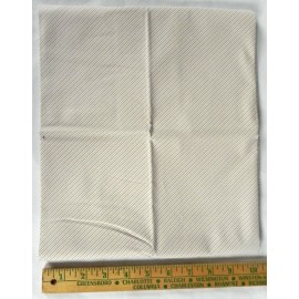 Create It Holiday "1 Yard Fabric Cut" by Create It, Gold & Silver Stripes, 100% Cotton New