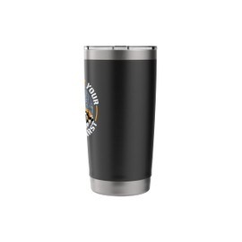 Clear Your Driveway First, Snowplow Snow Plow Driver Stainless Steel Insulated Tumbler