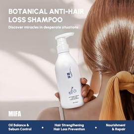 Anti-Hair Loss Shampoo - Herbal Extract Formula for Oily Scalp, Botanical Anti-Hair Loss Shampoo, Hair Shampoo for Women and Men to Gently Cleanse-220