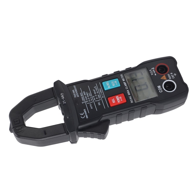 Digital Clamp Multimeter Portable Full Automatic Smart AC DC Current
