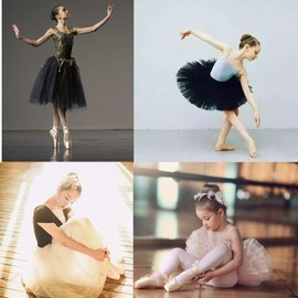 Zingso Donut Hair Bun Set, 4 Pieces Women Girls Hair Accessories Hair Chignon Ring Style Mesh Doughnut Hair Bun Maker Bun Doughnut Shapers Hair Doughnut Set with 8 Pieces Hair Bands for Dance, Ballet