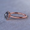 Handcrafted Copper Electroformed Aura Herkimer Diamond Healing Ring (7)