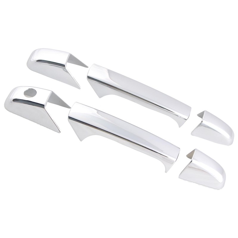 AUCERAMIC Chrome Door Handle Covers Trim Compatible with 2007-2014 Chevy