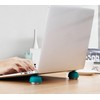 Laptop Cooling Stand,Ergonomic Laptop Cooling Pad Small Invisible Cooler Ball