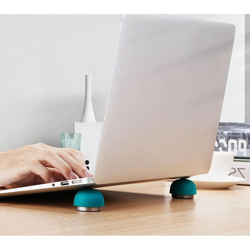 Laptop Cooling Stand,Ergonomic Laptop Cooling Pad Small Invisible Cooler Ball