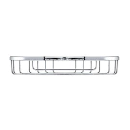 MODONA Stainless Steel (SS304) Corner Soap Basket - Polished Chrome - 5 Year Warrantee