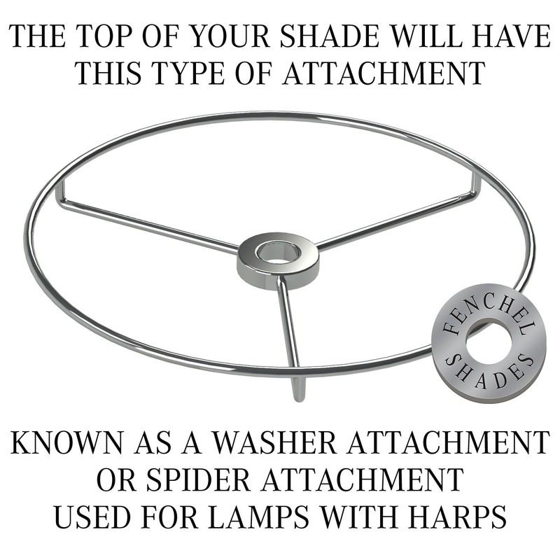 FenchelShades.com 10" Top Diameter x 12" Bottom Diameter 10" Height