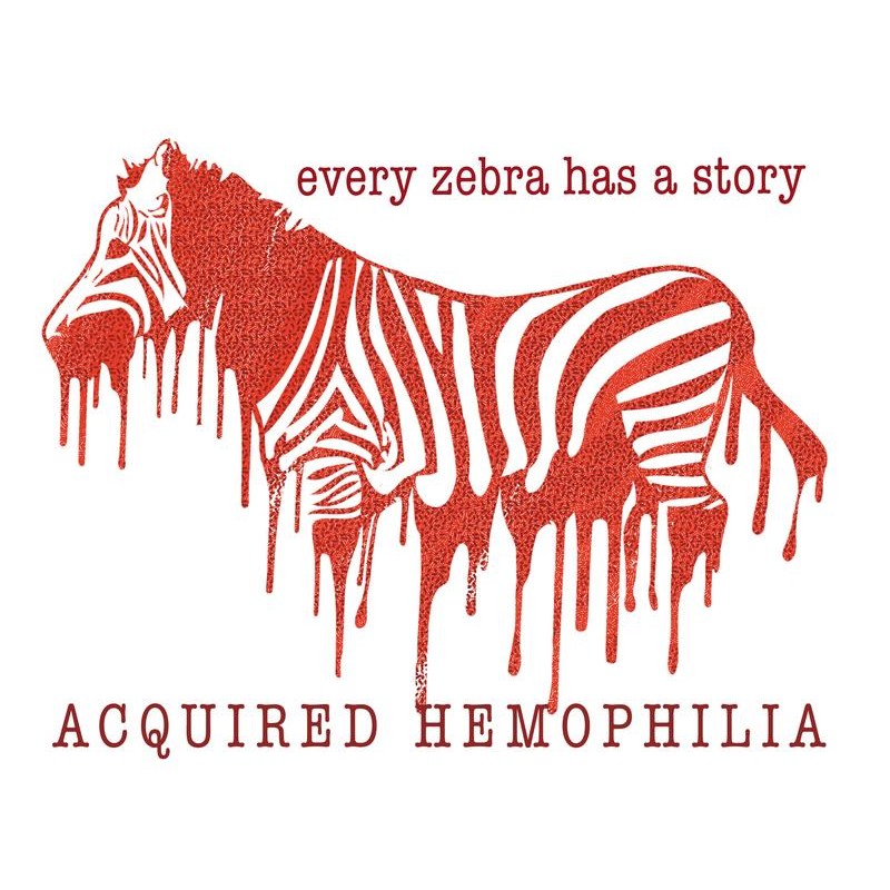 Dripping zebra RARE. disease awareness print
