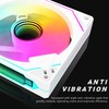 RGB Fans:5pack 120mm PWM ARGB Case Fan with Fan Hub