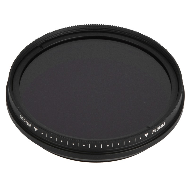 FOTGA 58mm Adjustable Optical Infrared Lens Filter 530-750nm for DSLR